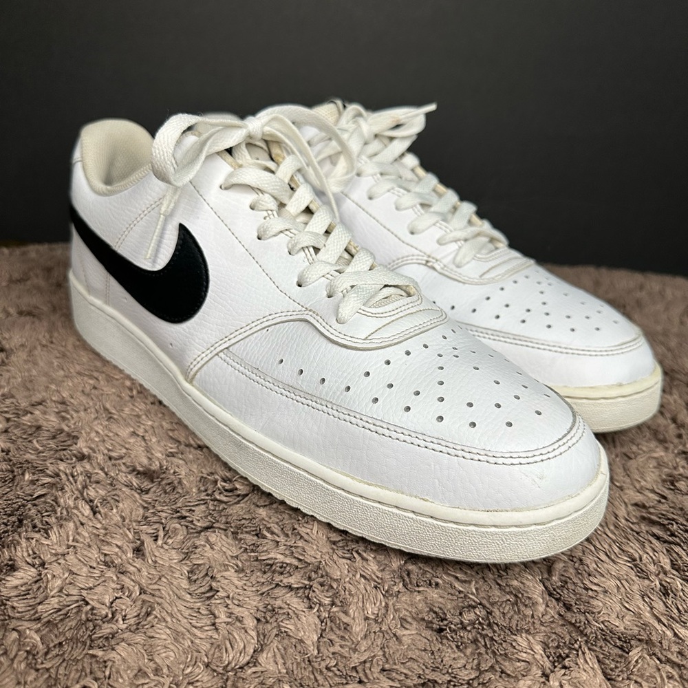 Nike White and Black Men's Air-forces